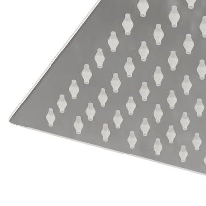 vidaXL Rain Shower Head Stainless Steel 304 20x20 cm Square