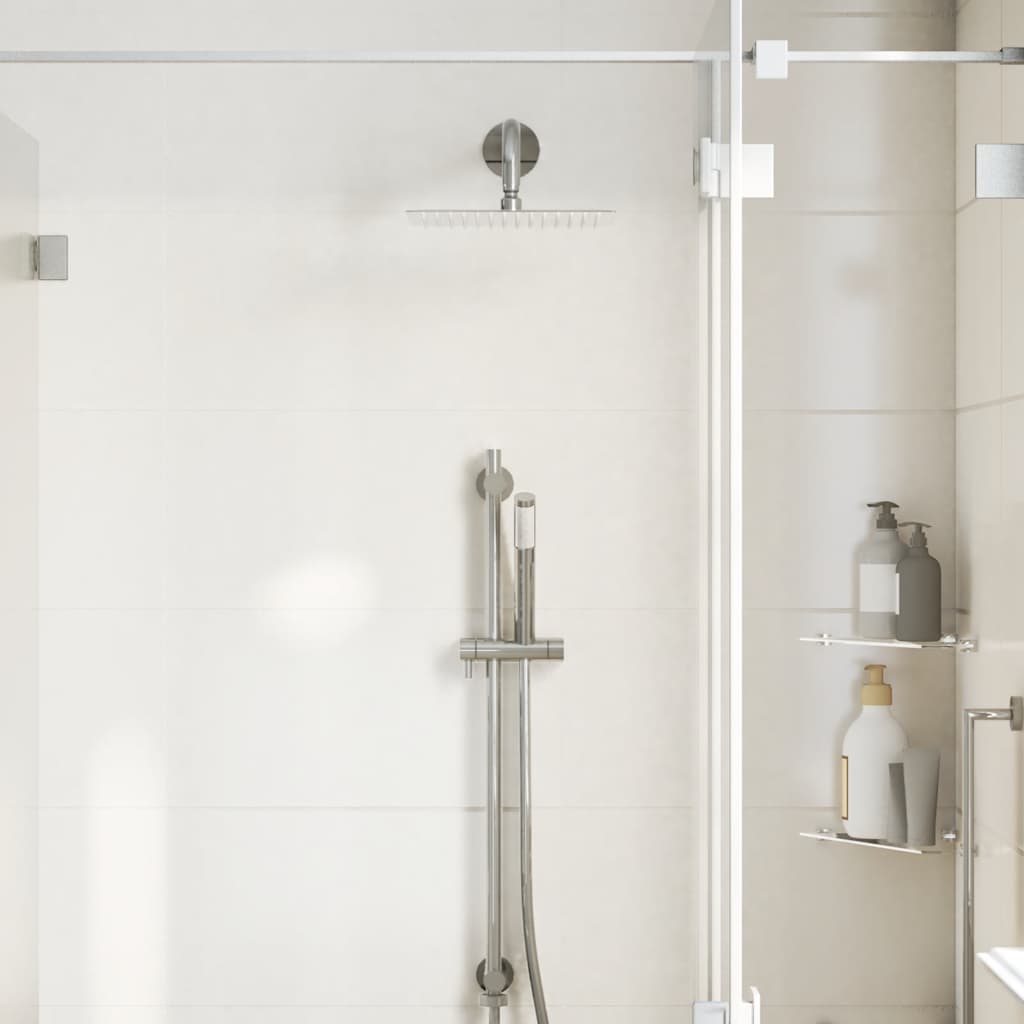 vidaXL Rain Shower Head Stainless Steel 304 25x25 cm Square