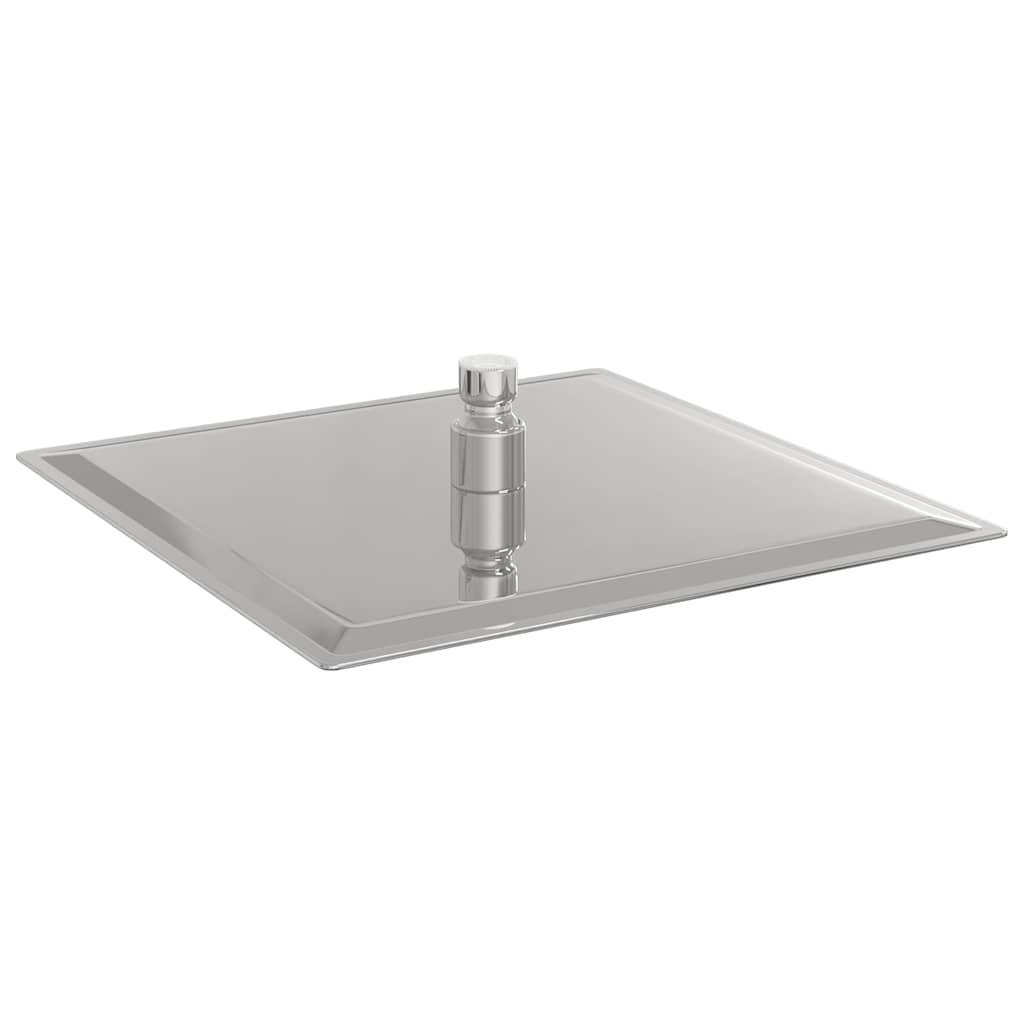 vidaXL Rain Shower Head Stainless Steel 304 25x25 cm Square