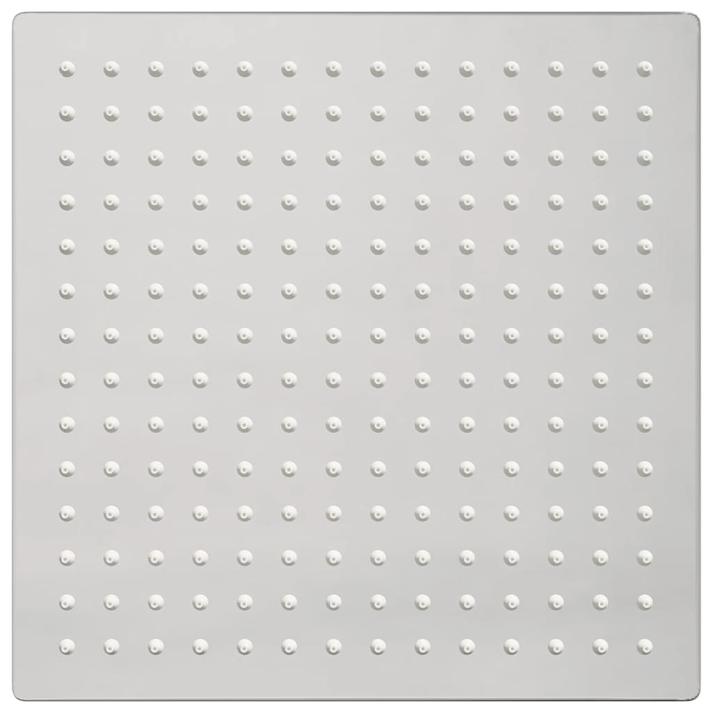vidaXL Rain Shower Head Stainless Steel 304 25x25 cm Square