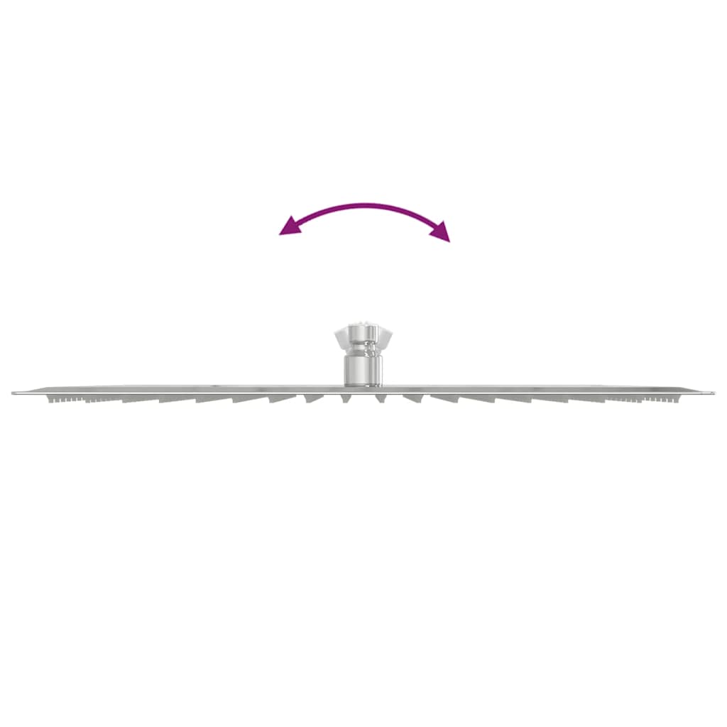 vidaXL Rain Shower Head Stainless Steel 304 40x40 cm Square