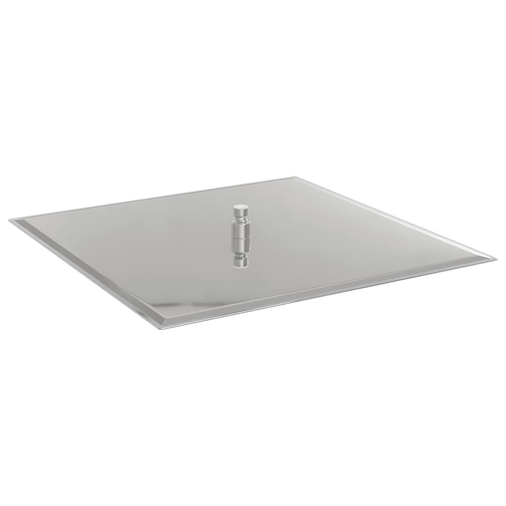 vidaXL Rain Shower Head Stainless Steel 304 50x50 cm Square