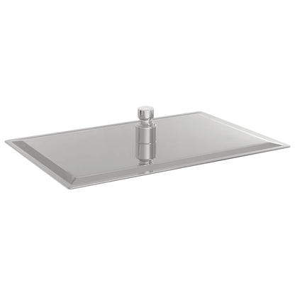 vidaXL Rain Shower Head Stainless Steel 304 30x20 cm Rectangular