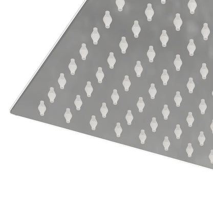 vidaXL Rain Shower Head Stainless Steel 304 30x20 cm Rectangular