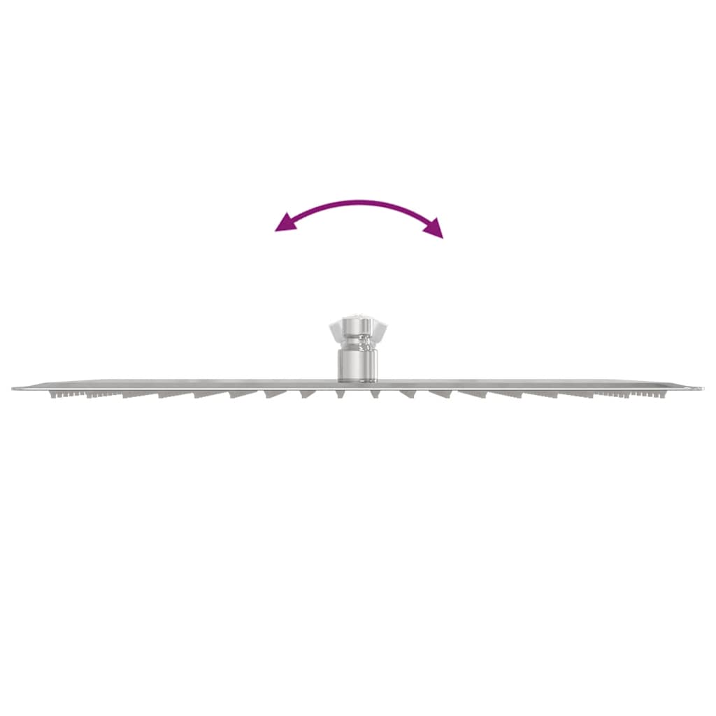 vidaXL Rain Shower Head Stainless Steel 304 40x30 cm Rectangular