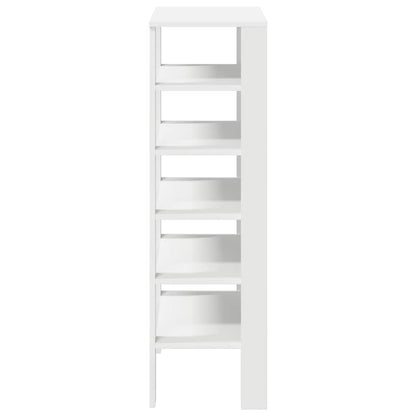 vidaXL Shoe Rack White 61x32x105 cm Engineered Wood