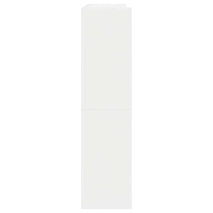 vidaXL Shoe Rack White 80x25x62 cm Engineered Wood