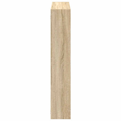vidaXL Wall Cube Shelf 12 Compartments Sonoma Oak Engineered Wood