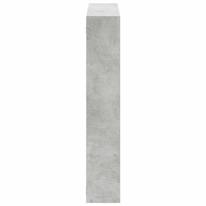 vidaXL Wall Cube Shelf 12 Compartments Concrete Grey Engineered Wood
