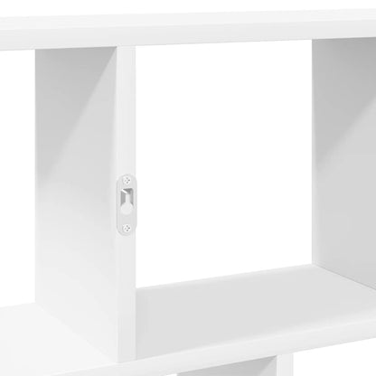 vidaXL Wall Cube Shelf 12 Compartments White Engineered Wood