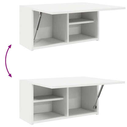 vidaXL Bathroom Wall Cabinet White 60x25x30 cm Engineered Wood