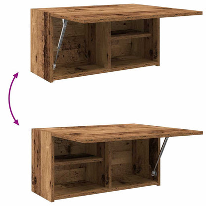 vidaXL Bathroom Wall Cabinet Old Wood 60x25x30 cm Engineered Wood