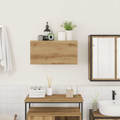 vidaXL Bathroom Wall Cabinet Artisan Oak 60x25x30 cm Engineered Wood