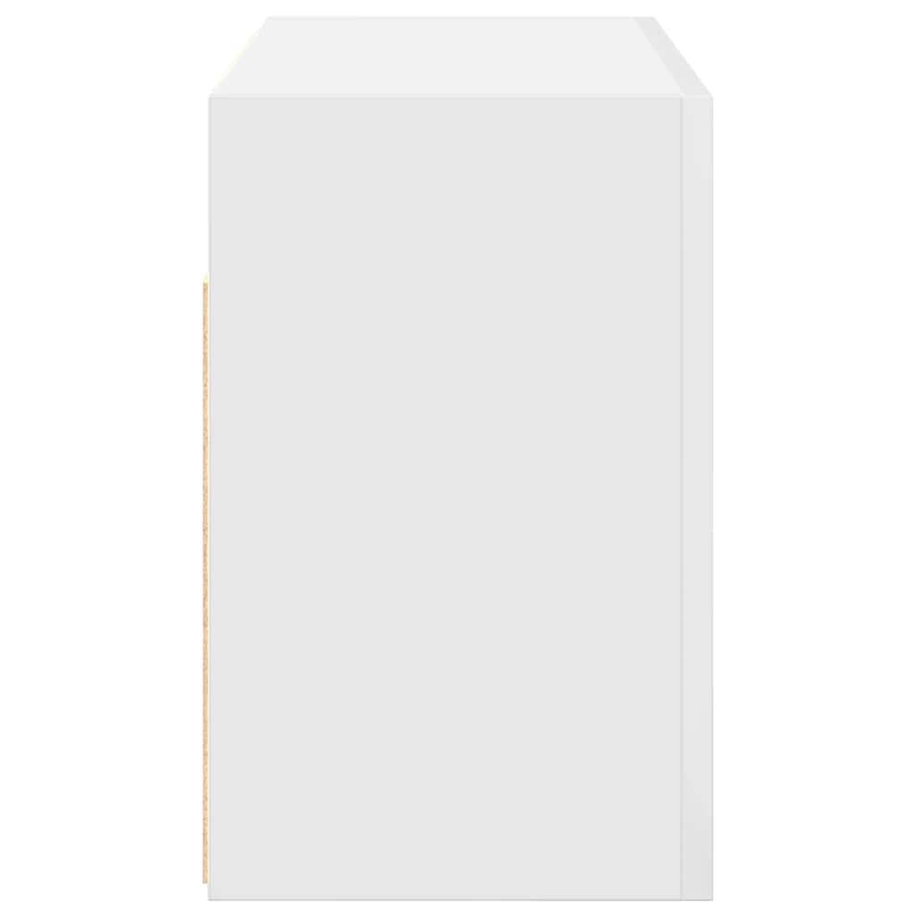 vidaXL Bathroom Wall Cabinet White 60x25x40 cm Engineered Wood