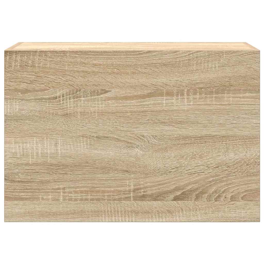 vidaXL Bathroom Wall Cabinet Sonoma Oak 60x25x40 cm Engineered Wood