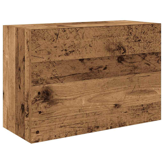 vidaXL Bathroom Wall Cabinet Old Wood 60x25x40 cm Engineered Wood