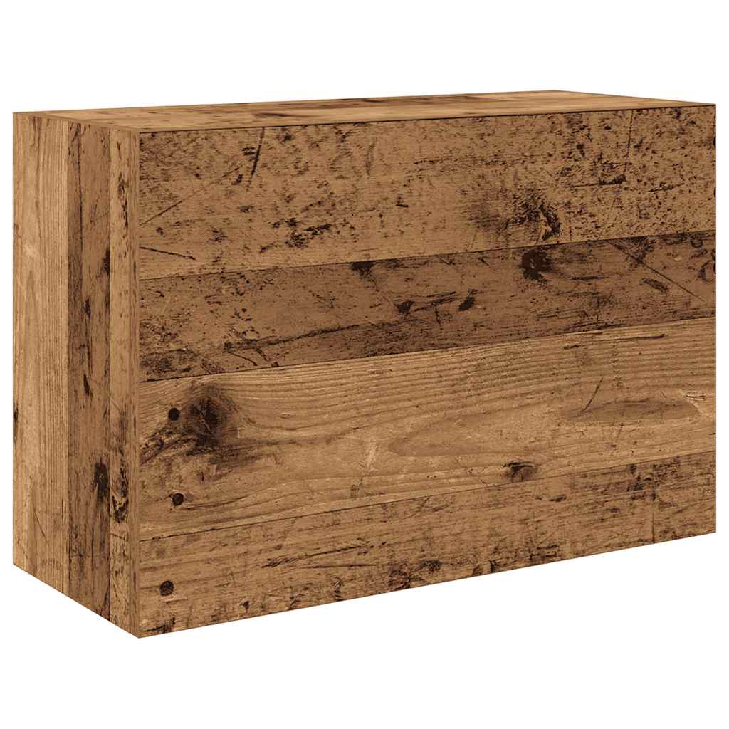 vidaXL Bathroom Wall Cabinet Old Wood 60x25x40 cm Engineered Wood