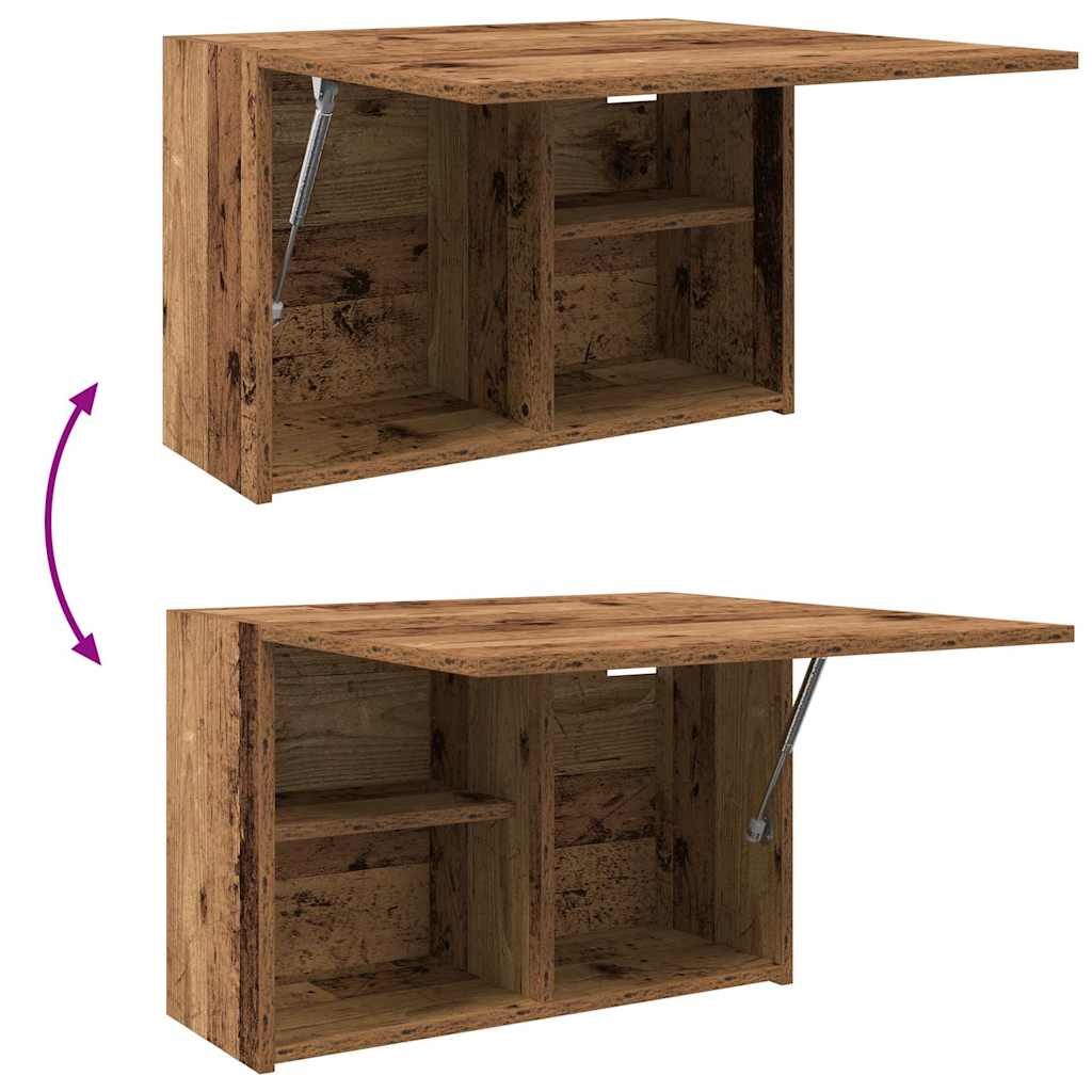 vidaXL Bathroom Wall Cabinet Old Wood 60x25x40 cm Engineered Wood