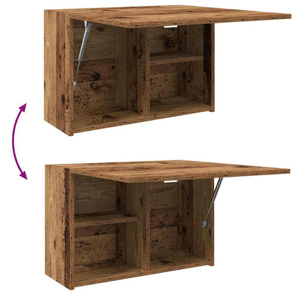 vidaXL Bathroom Wall Cabinet Old Wood 60x25x40 cm Engineered Wood