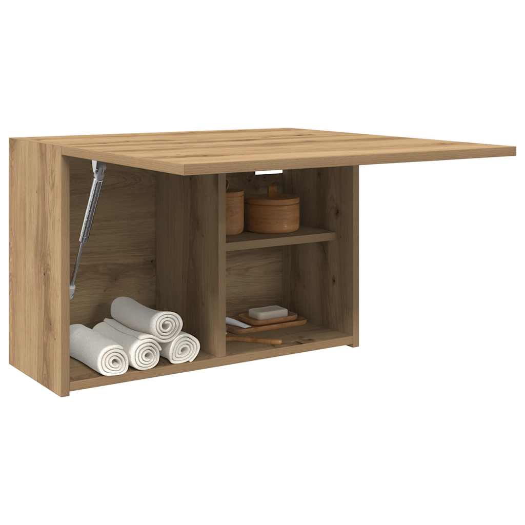 vidaXL Bathroom Wall Cabinet Artisan Oak 60x25x40 cm Engineered Wood