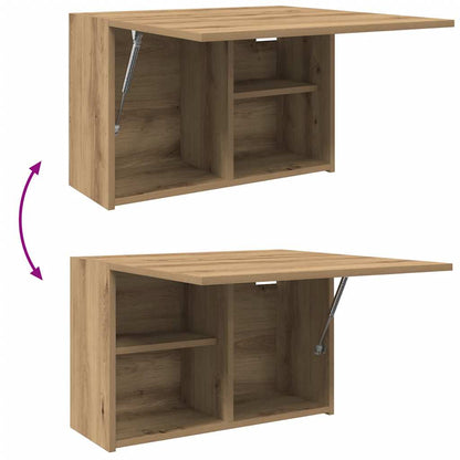 vidaXL Bathroom Wall Cabinet Artisan Oak 60x25x40 cm Engineered Wood