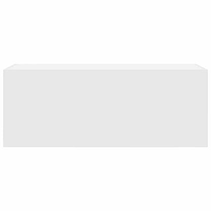 vidaXL Bathroom Wall Cabinet White 80x25x30 cm Engineered Wood