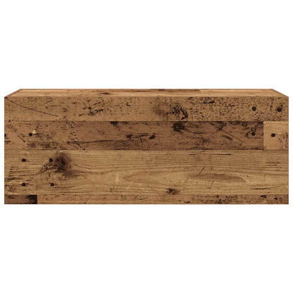 vidaXL Bathroom Wall Cabinet Old Wood 80x25x30 cm Engineered Wood