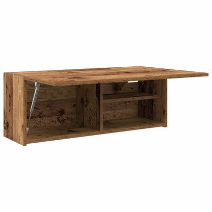 vidaXL Bathroom Wall Cabinet Old Wood 80x25x30 cm Engineered Wood