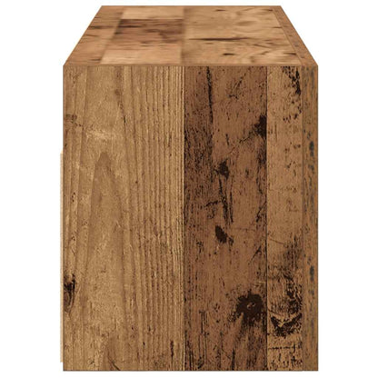 vidaXL Bathroom Wall Cabinet Old Wood 80x25x30 cm Engineered Wood