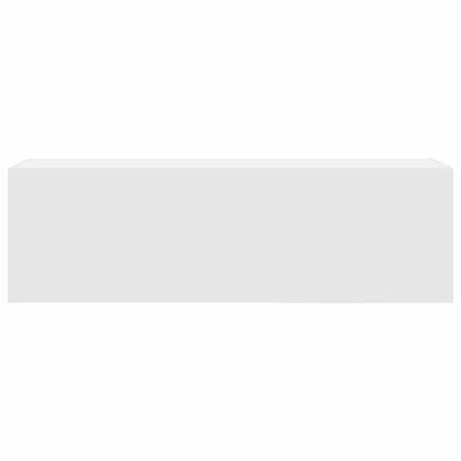 vidaXL Bathroom Wall Cabinet White 100x25x30 cm Engineered Wood