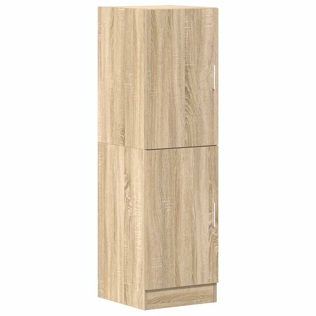 vidaXL Kitchen Cabinet Sonoma Oak 38x41.5x131.5 cm Engineered Wood