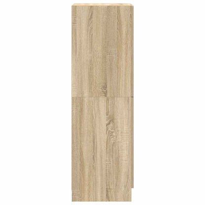 vidaXL Kitchen Cabinet Sonoma Oak 38x41.5x131.5 cm Engineered Wood