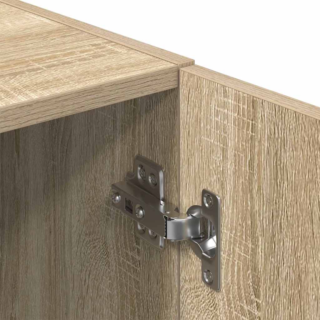 vidaXL Kitchen Cabinet Sonoma Oak 38x41.5x131.5 cm Engineered Wood