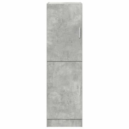 vidaXL Kitchen Cabinet Concrete Grey 38x41.5x131.5 cm Engineered Wood