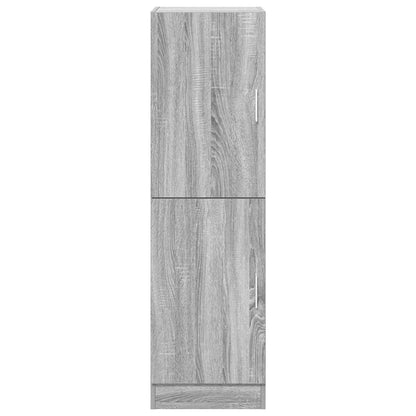 vidaXL Kitchen Cabinet Grey Sonoma 38x41.5x131.5 cm Engineered Wood