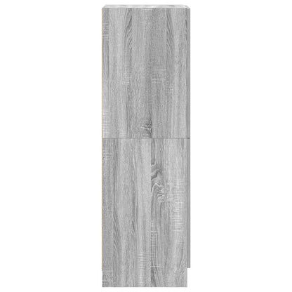 vidaXL Kitchen Cabinet Grey Sonoma 38x41.5x131.5 cm Engineered Wood