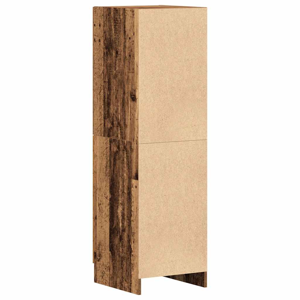vidaXL Kitchen Cabinet Old Wood 38x41.5x131.5 cm Engineered Wood