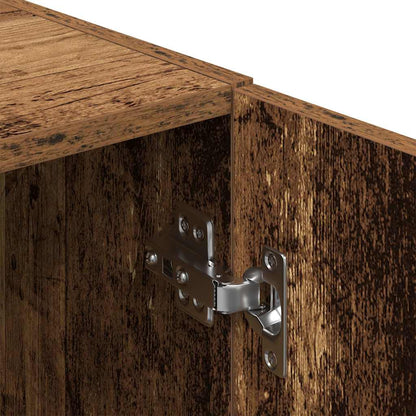 vidaXL Kitchen Cabinet Old Wood 38x41.5x131.5 cm Engineered Wood
