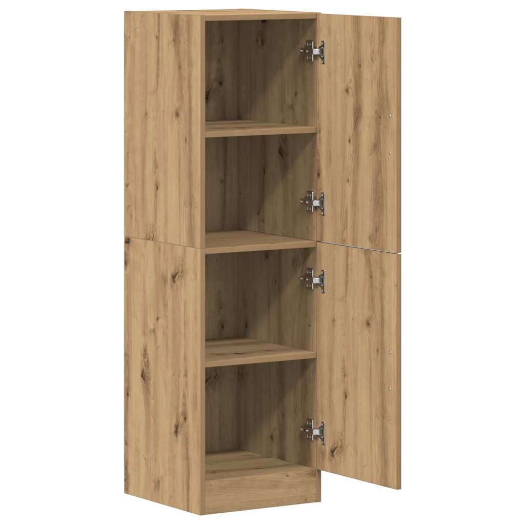 vidaXL Kitchen Cabinet Artisan Oak 38x41.5x131.5 cm Engineered Wood