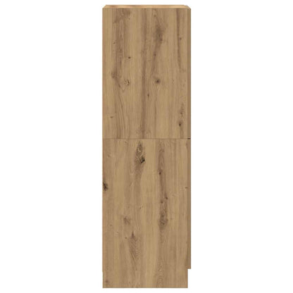 vidaXL Kitchen Cabinet Artisan Oak 38x41.5x131.5 cm Engineered Wood