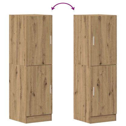 vidaXL Kitchen Cabinet Artisan Oak 38x41.5x131.5 cm Engineered Wood