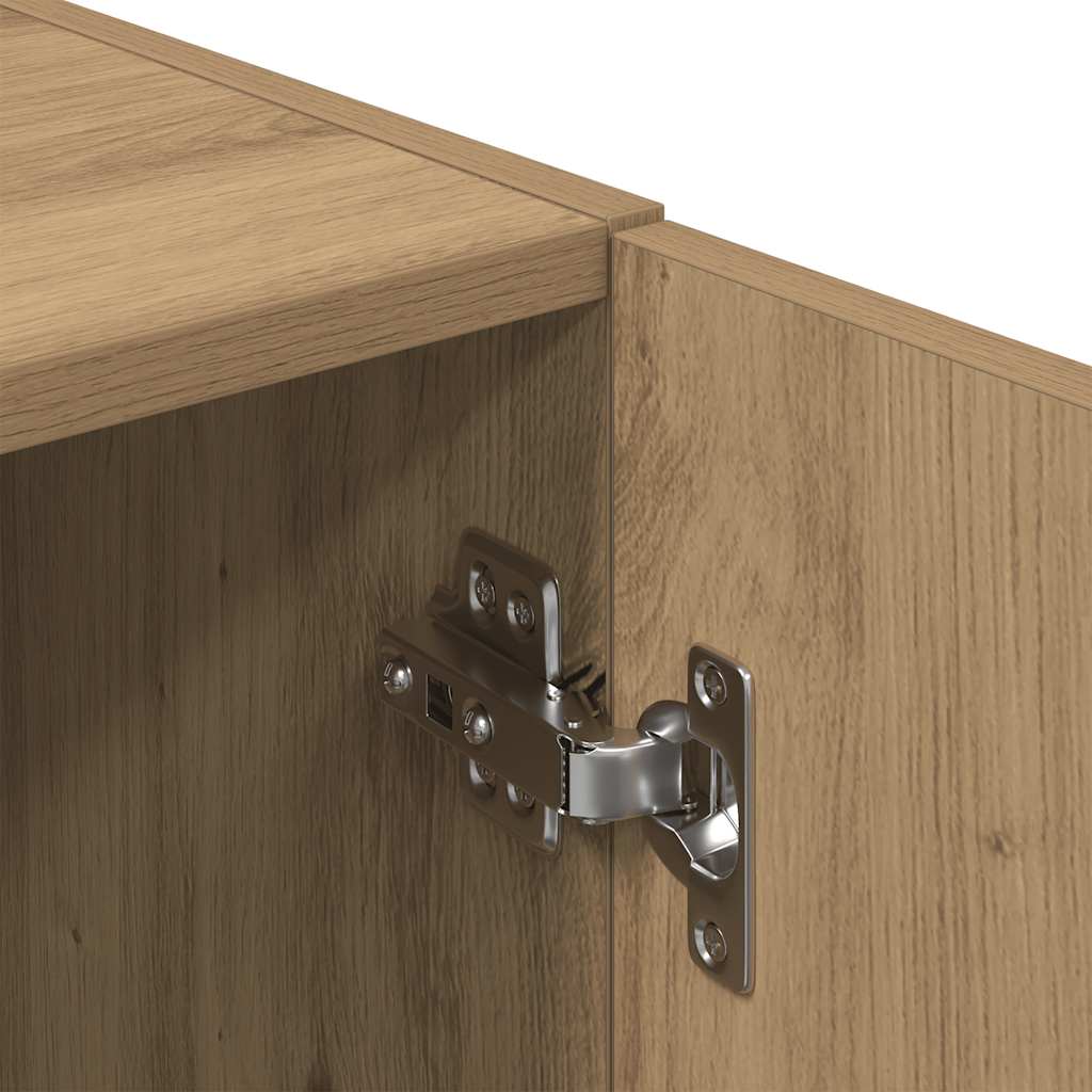 vidaXL Kitchen Cabinet Artisan Oak 38x41.5x131.5 cm Engineered Wood