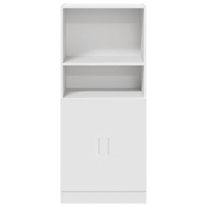vidaXL Kitchen Cabinet White 57x41.5x131.5 cm Engineered Wood