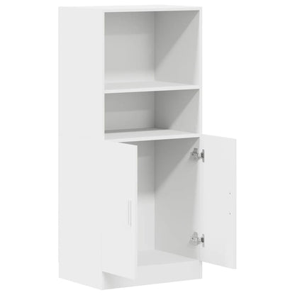 vidaXL Kitchen Cabinet White 57x41,5x131,5 cm Engineered Wood