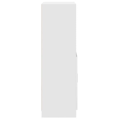 vidaXL Kitchen Cabinet White 57x41,5x131,5 cm Engineered Wood