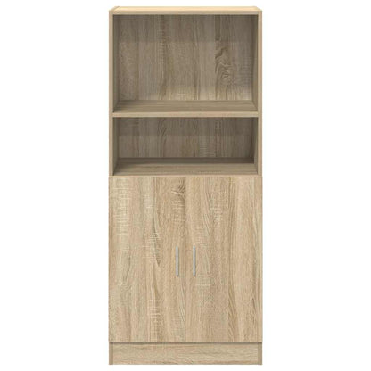 vidaXL Kitchen Cabinet Sonoma Oak 57x41,5x131,5 cm Engineered Wood