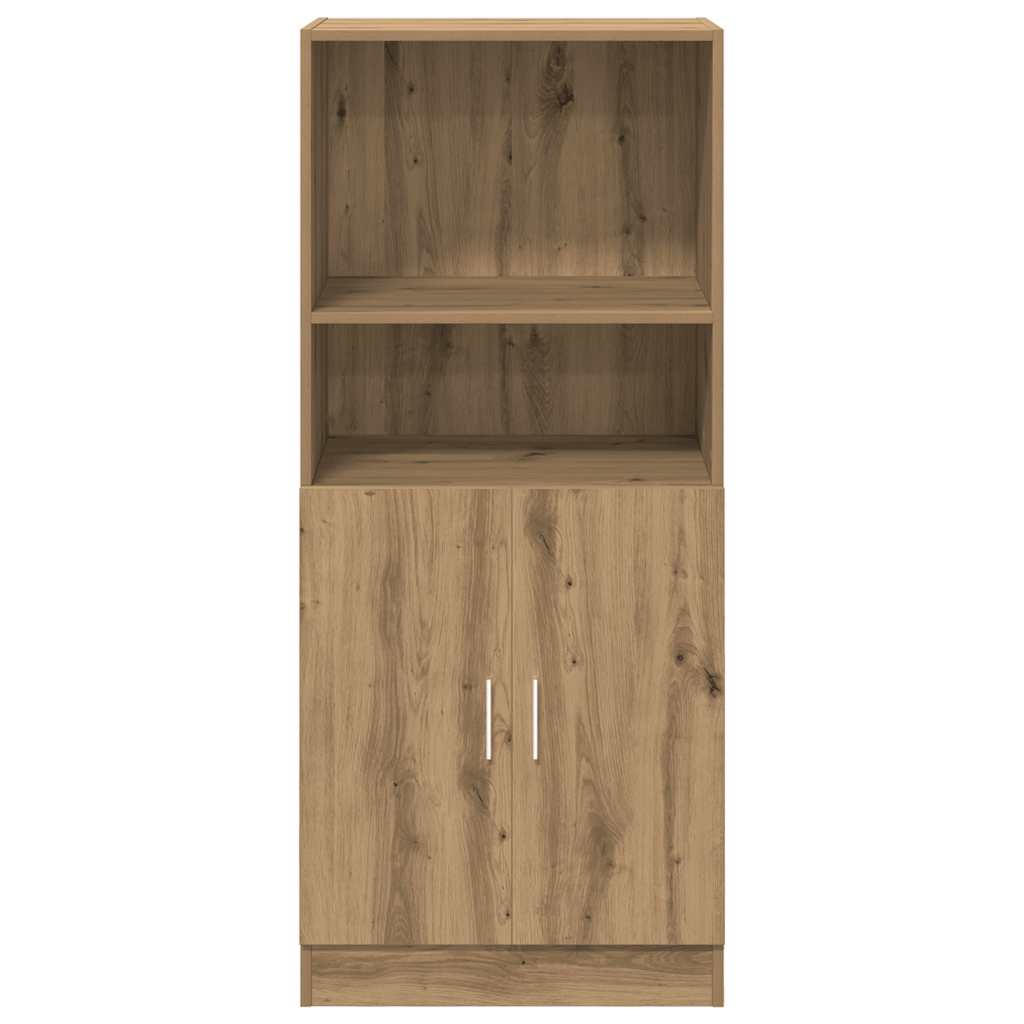 vidaXL Kitchen Cabinet Artisan Oak 57x41,5x131,5 cm Engineered Wood