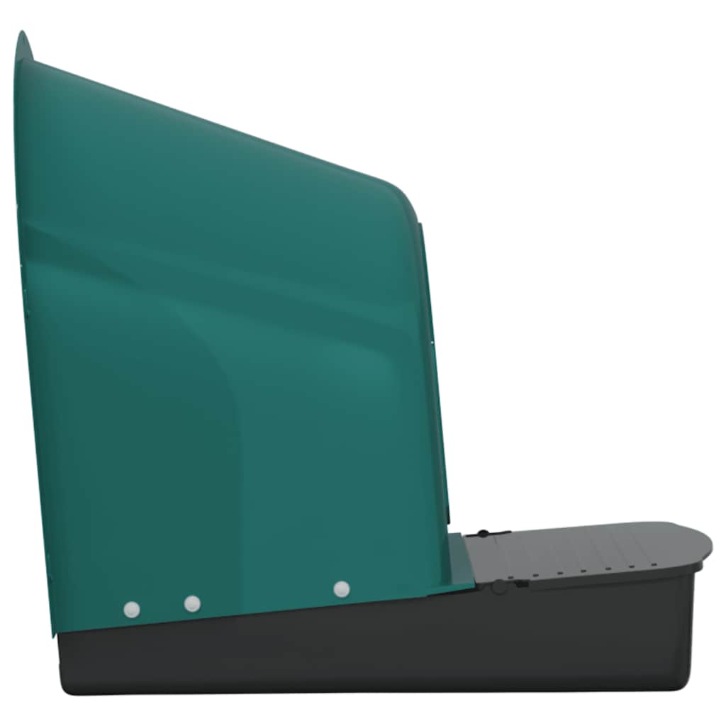 vidaXL Chicken Nesting Boxes 4 pcs Wall-Mounted Dark Green Plastic