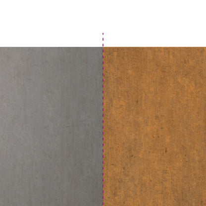 vidaXL Camping Stove 35x50x60 cm Corten Steel