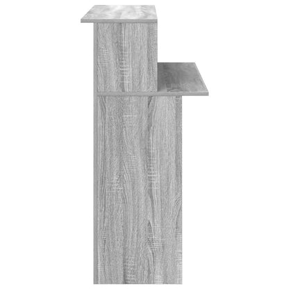 vidaXL Reception Desk Grey Sonoma 100x50x103.5 cm Engineered Wood
